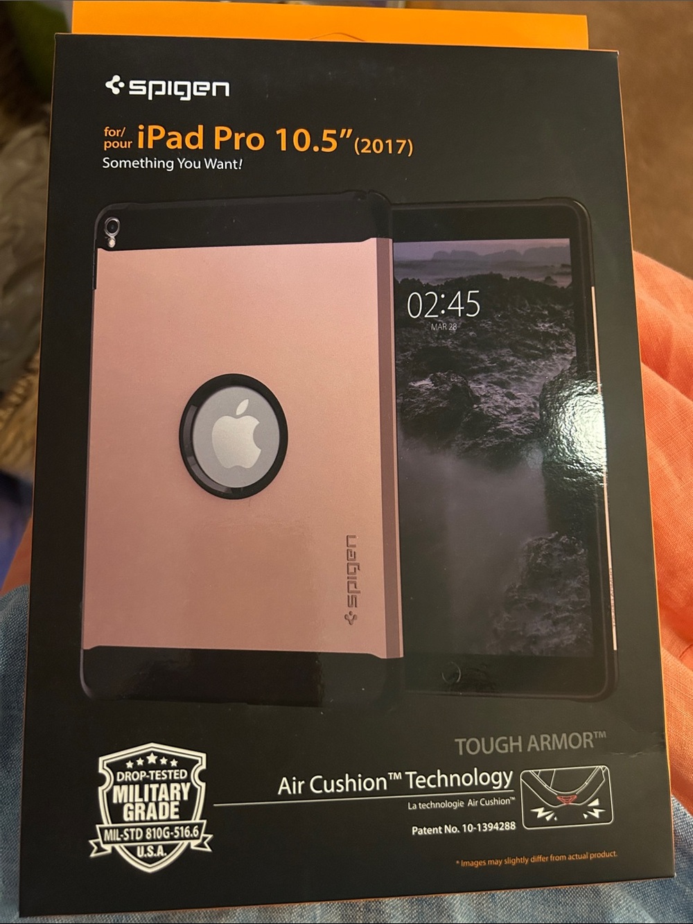 Spigen Tough Armor Case for iPad Pro 10.5" - Rose Gold